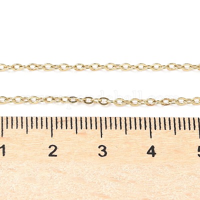 Ожерелья из нержавеющей стали с вакуумным покрытием PVD 304 X-NJEW-E026-04G-D-1