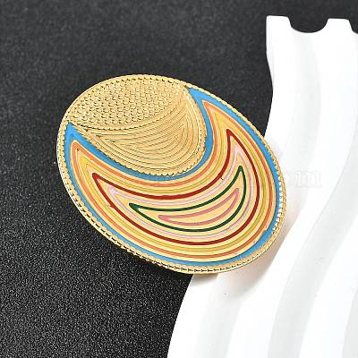 Кольца из нержавеющей стали 304 с эмалью для женщин RJEW-M102-02G-1