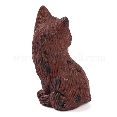 Натуральный обсидиан красного дерева G-Q172-14B-1