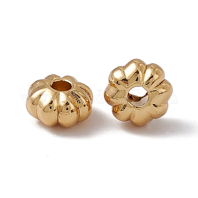 Стойки обшивки латунные бусины KK-C007-45G-1