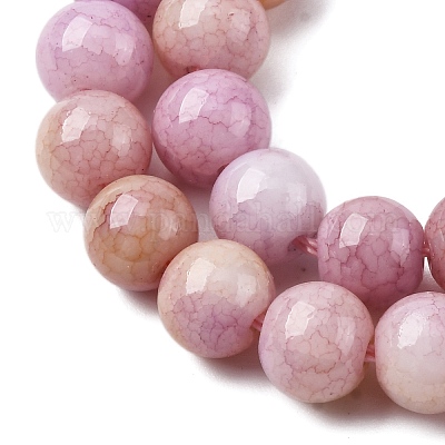 Непрозрачное стекло бисер нитей GLAA-T031-01O-10-1