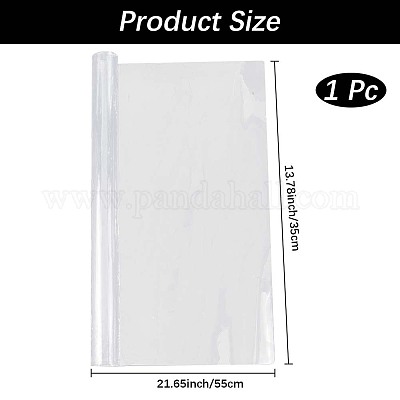 Прозрачные салфетки из пвх AJEW-WH20072-18C-1