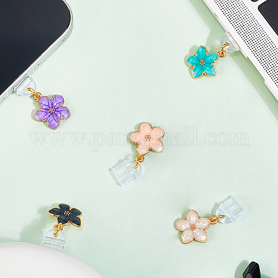 5шт пластиковые мобильные пылезащитные заглушки HJEW-CN00009-1