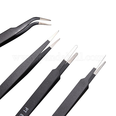 Железо бисероплетения пинцеты наборы&nbsp;TOOL-G010-01-1