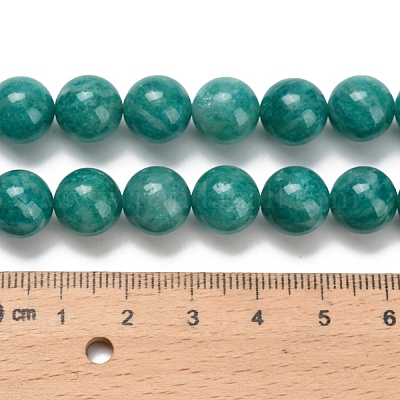 Природный советская амазонит бисер нитей G-C259-B08-10mm-1