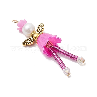 Подвески в виде цветов и ангелов PALLOY-MZ00758-1