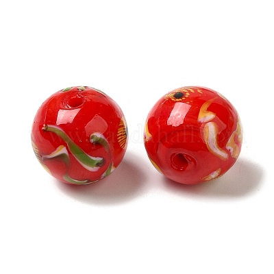 Бусины лэмпворк  LAMP-C016-04E-21-1