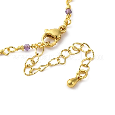 Цепи латуни ожерелье материалы KK-K337-13G-11-1