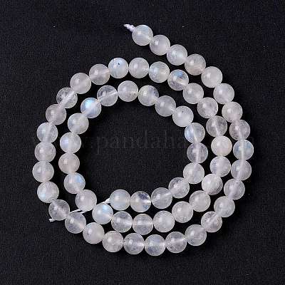 Бусины из натурального радужного лунного камня G-I249-B04-04-1