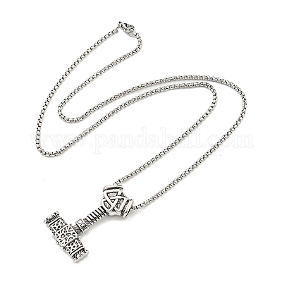 Сплав ожерелье NJEW-B103-01AS-03-1