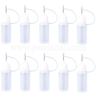 10 шт. полиэтиленовые (ПЭ) флаконы с наконечником для иглы TOOL-GF0003-52A-1
