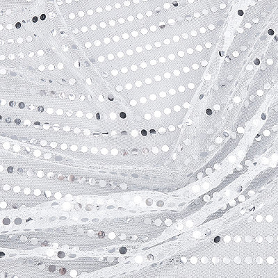 Полиэстеровая ткань с пайетками DIY-WH20002-175B-1