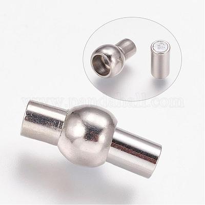 Латунные магнитные застежки с клеевыми концами KK-G230-3mm-P-NF-1