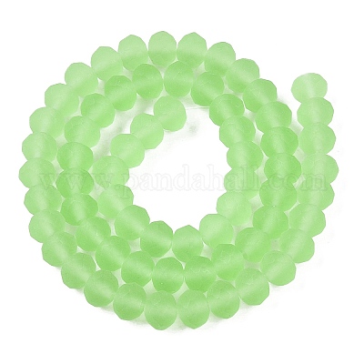 Прозрачные стеклянные бусины EGLA-A044-T8mm-MD09-1