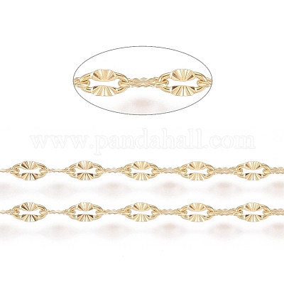 3.28 фут ионное покрытие (ip) 304 нержавеющая сталь текстурированные тисненые цепи X-CHS-D004-02G-1