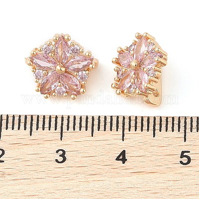 Проставки из латуни и кубического циркония KK-B090-03A-02G-1