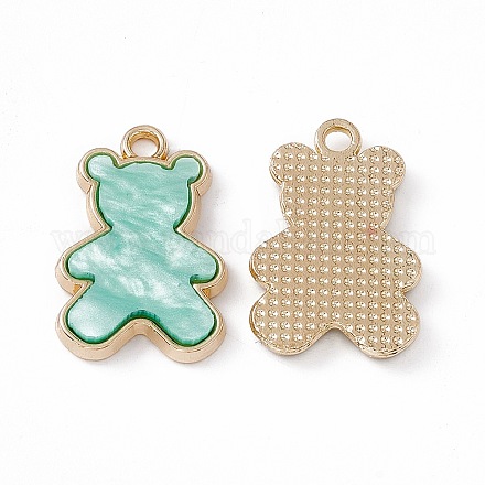 Подвески из непрозрачной смолы PALLOY-P287-07LG-04-1