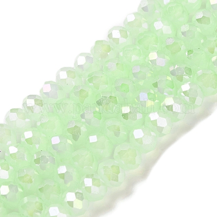 Запекание гальванических нитей стеклянных бусин DGLA-A039-J6MM-B17-1