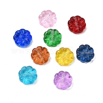 Стеклянные бусины GLAA-D303-03-1