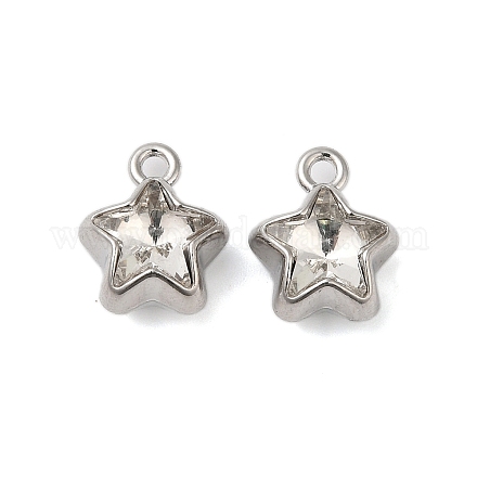 Подвески из сплава со стразами PALLOY-S186-09P-03-1