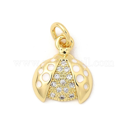 Латунные микро проложить кубического циркония подвески KK-I359-02G-01-1
