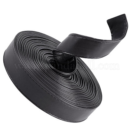 Плоский шнур из искусственной кожи LC-WH0006-05B-02-1