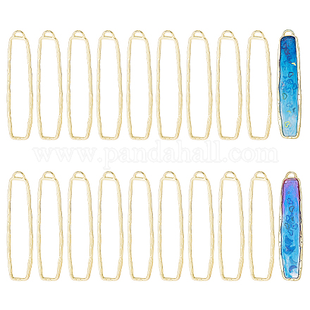 20 шт. Сплав с открытой задней панелью большие подвески FIND-CA0005-77-1