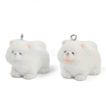 Кулоны из флокированной смолы FIND-A052-07J-1