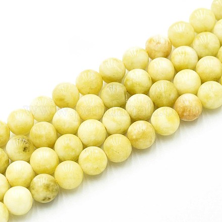 Природного кварца нитей бисера G-N355-8mm-40-1