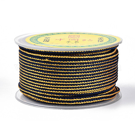 11 м поликоттоновый металлизированный плетеный шнур OCOR-N008-01A-1