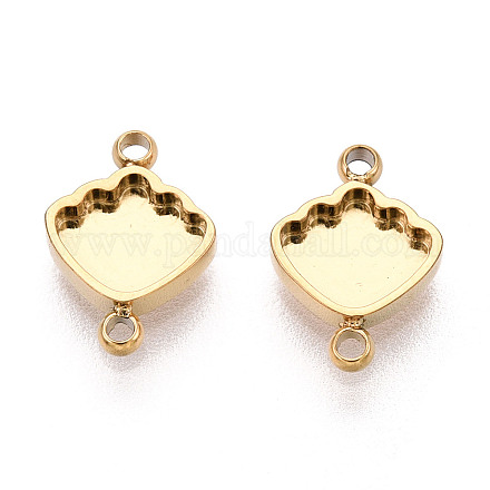 Оправы для кабошонов из нержавеющей стали 304 STAS-N115-31G-1