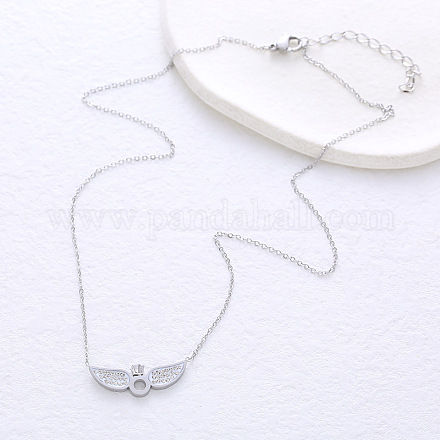 Кольцо из нержавеющей стали с кристаллами и стразами MJ3071-1