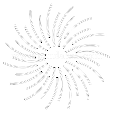 30шт латунные бусины KK-CN0001-56S-1