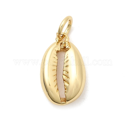 Подвески в форме ракушек из латуни KK-H529-52G-1