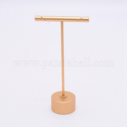 Стойки дисплея серьги сплава EDIS-WH0007-07A-1