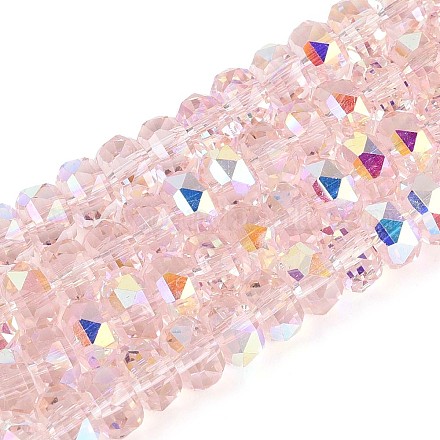 Гальванизируйте прозрачное стекло бисер нитей EGLA-N022-04A-D14-1