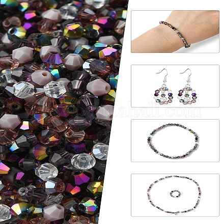 Стеклянные бусины смешанных стилей&nbsp;GLAA-YWC0003-01E-1