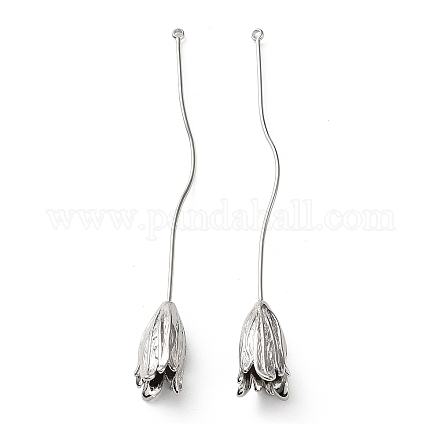 Латунные большие кулоны&nbsp;KK-L266-01D-P-1