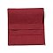 Microfiber Jewelry Pouches, Foldable Gift Bags, for Ring Necklace Earring Bracelet Jewelry, Square, Dark Red, 10.1x9.8x0.3cm