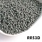 Opaque 6/0 Glass Seed Beads, Round, Gray, 6/0, 4mm, about 130pcs/10g