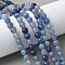Natural Blue Aventurine(Dyed and Heated) Beads Strands, Round, 8.5mm, Hole: 1mm, about 45pcs/strand, 14.96''(38cm)