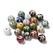 Handmade Porcelain Beads, Rondelle, Mixed Color, 12~12.5x10mm, Hole: 2.5mm