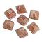 Natural Sunstone Cabochons, Pyramid, 9.5~10x9.5~10x4.5~5mm