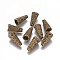 Tibetan Style Alloy Bead Cap, Cone, Apetalous, Nickel Free, Antique Bronze, 18x9mm, Hole: 1.6mm, Inner Diameter: 5mm