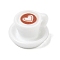 Resin Coffee Miniature Ornaments, for Garden Dollhouse Accessories, White, 15.5x16.5x11.5mm