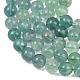 Естественный зеленый флюорит бисер нитей&nbsp;G-K340-A03-10mm-01-4