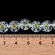 Ручной работы millefiori стеклянные бусины нитки LAMP-G164-04K-4