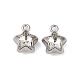Подвески из сплава со стразами PALLOY-S186-09P-03-1