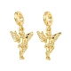 Европейские подвески-подвески в виде ангела из латуни KK-L256-35G-1