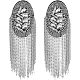 2 шт. съемные железные эполеты с кисточками FIND-FH0005-44P-1